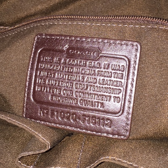 Coach Signature Canvas Shoulder Tote - Picture 3 of 5